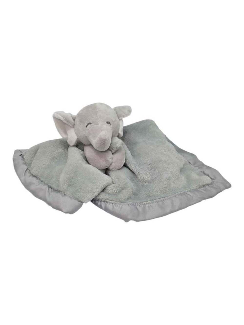 Carter's Gray Elephant Plush Lovey Blanket